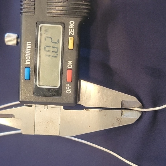 18" Sterling silver marked 925 snake chain - Picture 5 of 5